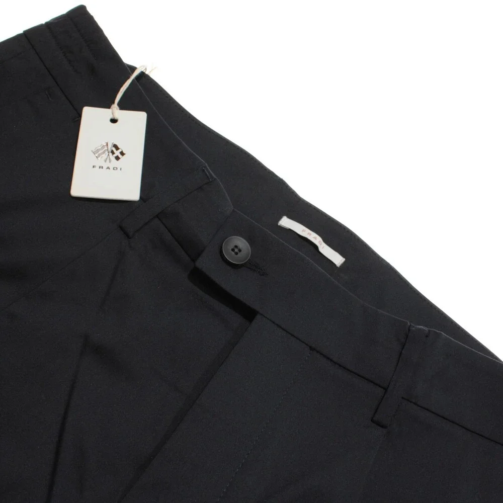 Fradi NWT Chinos / Casual Pants Size 52 (US 36) in Blue Cotton Blend